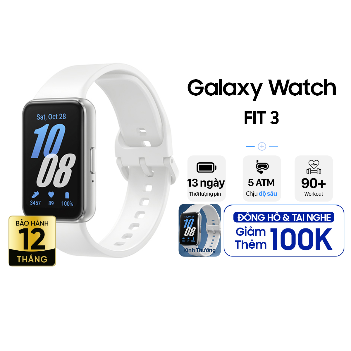 Samsung Galaxy Fit3 Chính hãng BHĐT