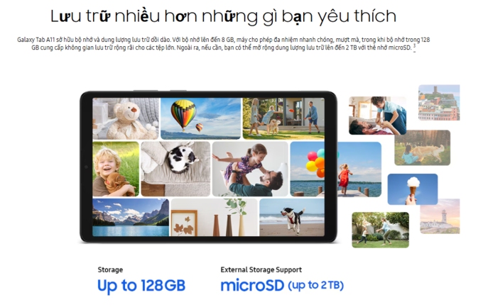 RAM 4GB và 8GB