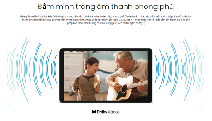 Trải nghiệm âm thanh Dolby Atmos sống động
