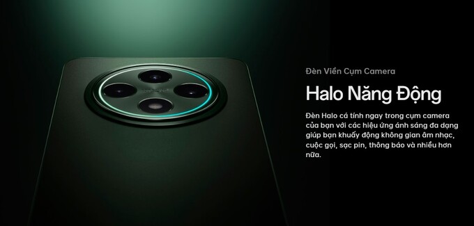 đèn Halo viền camera