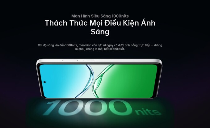 Màn hình siêu sáng 1000 nits