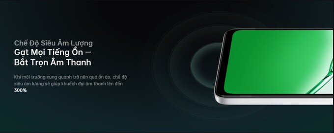 Âm lượng khuếch đại lên đến 300%