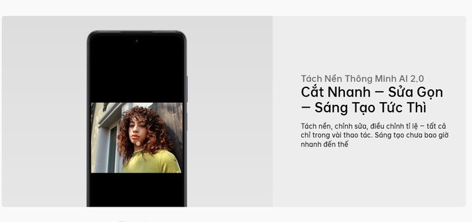 Hỗ trợ tách nền và chỉnh sửa ảnh nhanh chóng