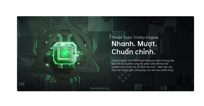 ColorOS 15 với Trinity Engine