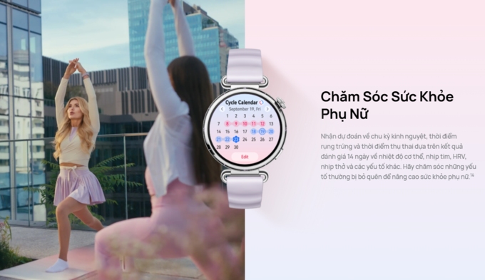  Theo dõi sức khỏe toàn diện