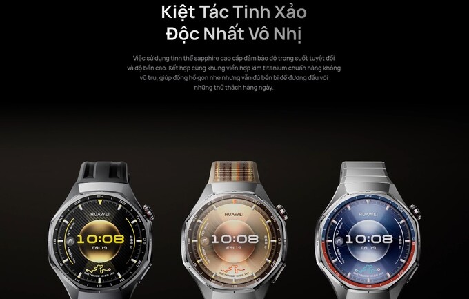 Vòng bezel tinh xảo
