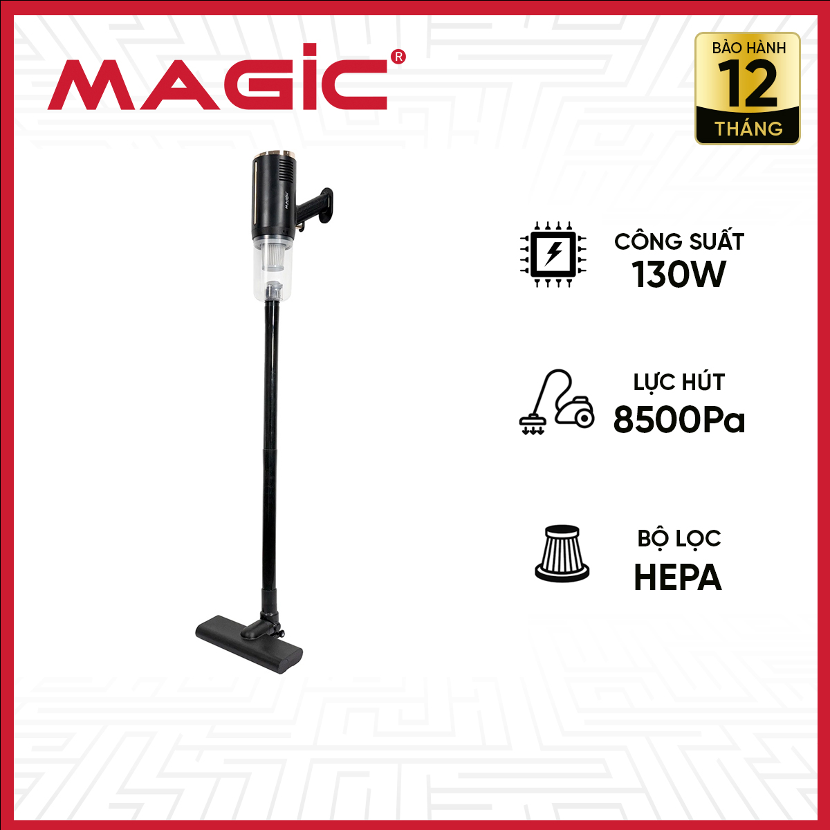 Máy Hút Bụi Không Dây MAGIC A-062 Chính Hãng