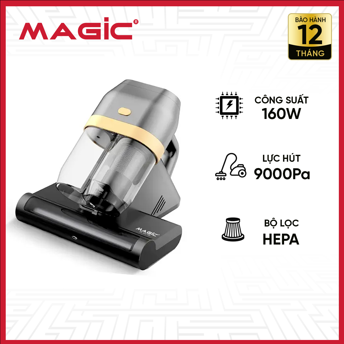 Máy Hút Bụi Nệm MAGIC A-081 Chính Hãng