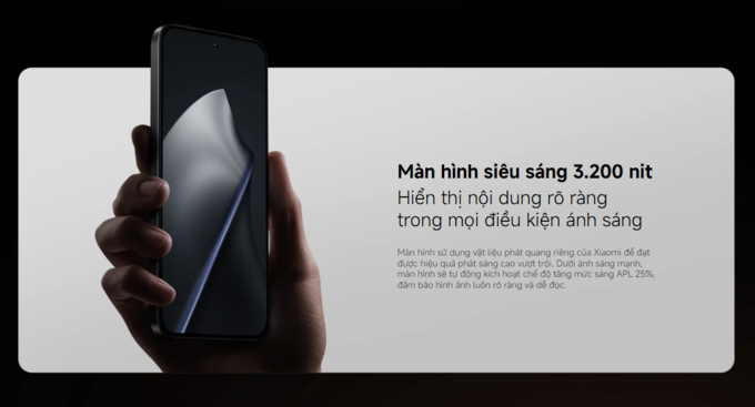 Màn hình siêu sáng