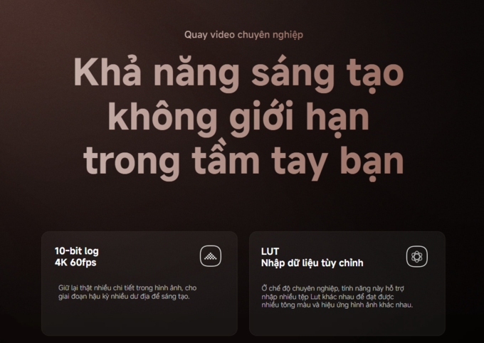 Quay video chuyên nghiệp