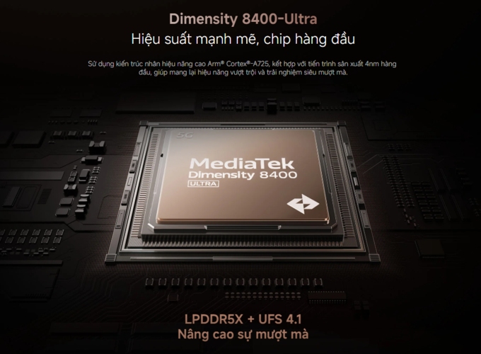 Hiệu năng mạnh mẽ