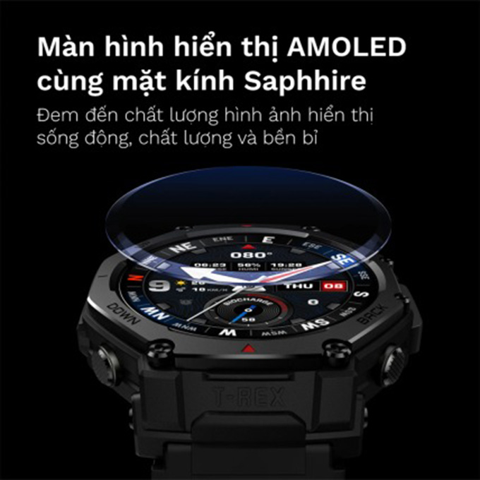 Màn hình AMOLED siêu sáng, sắc nét từng chi tiết