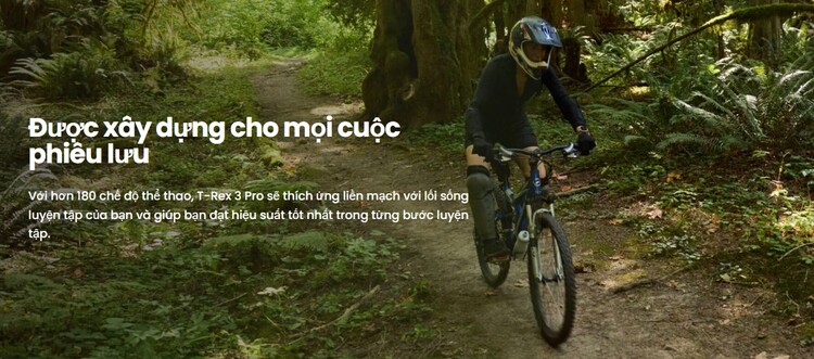 Hơn 180 chế độ thể thao, theo dõi hiệu suất toàn diện