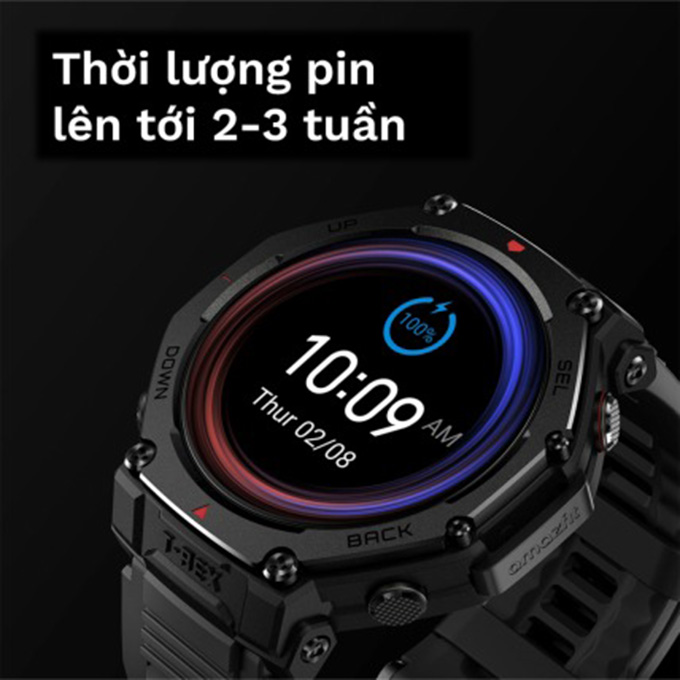 Thời lượng pin cực lâu lên đến 3 tuần