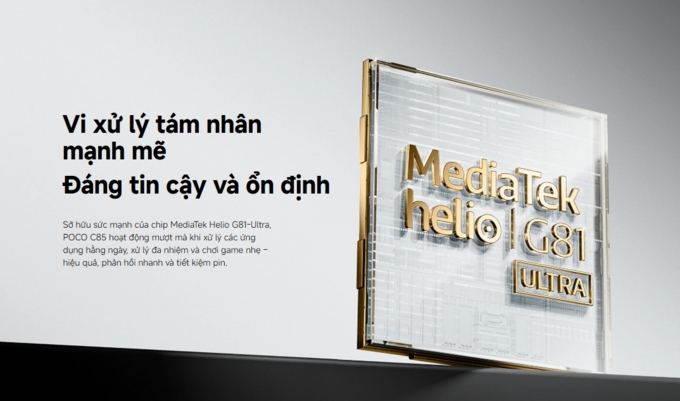 Hiệu năng ổn định, RAM mở rộng tới 16GB