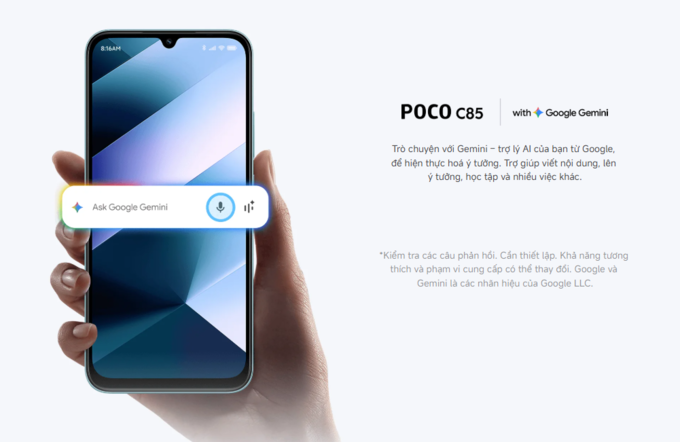 Tính năng AI thông minh