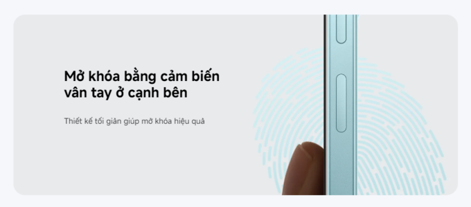 Mở khóa bằng cảm ứng vân tay