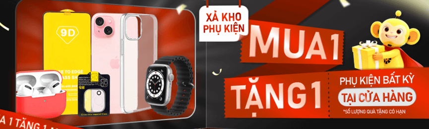 sale phụ kiện mua 1 tặng 1