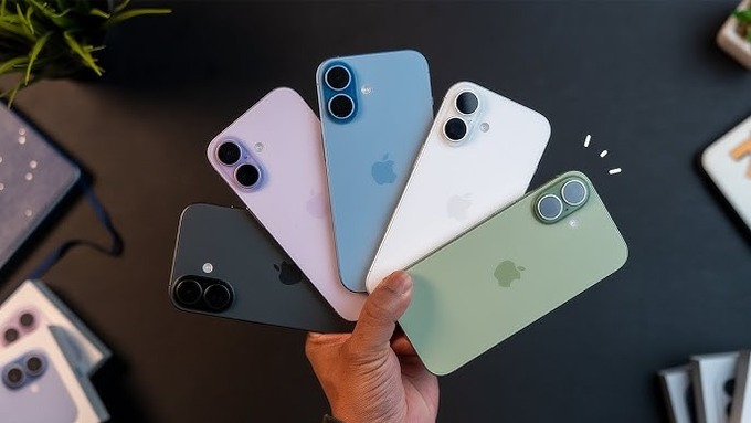 m&agrave;u iphone 17 cũ