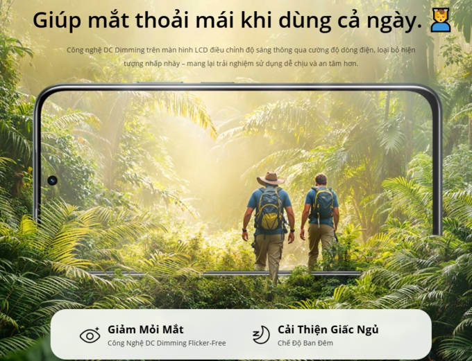 Công nghệ DC Dimming Flicker-Free