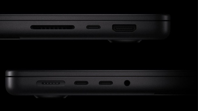 Các cổng kết nối cũng rất đa dạng