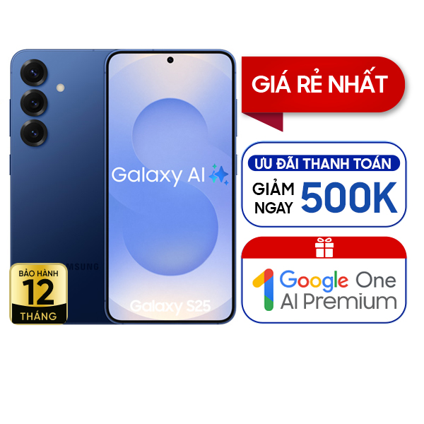 Samsung Galaxy S25 12GB/256GB Chính Hãng - Xanh Navy