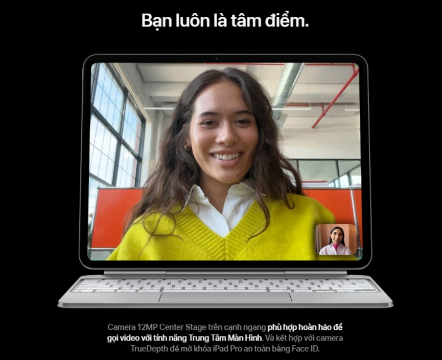 Camera trước TrueDepth 12MP