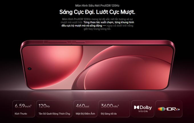 Màn hình ProXDR 120Hz