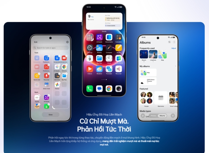 Giao diện và trải nghiệm mượt mà, thông minh