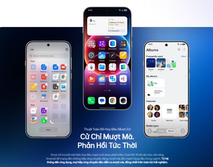 Find X9 Pro chạy ColorOS mới nhất