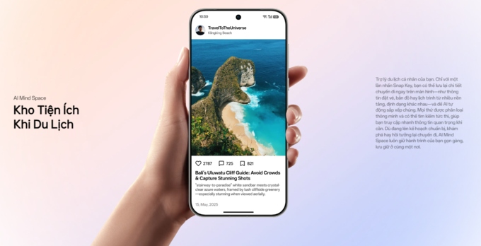 Kho tiện ích khi du lịch