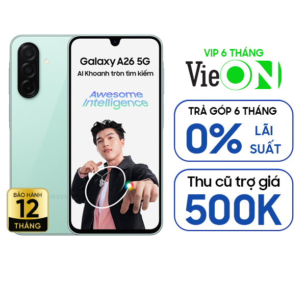 Samsung Galaxy A26 5G 8GB/128GB Likenew Fullbox