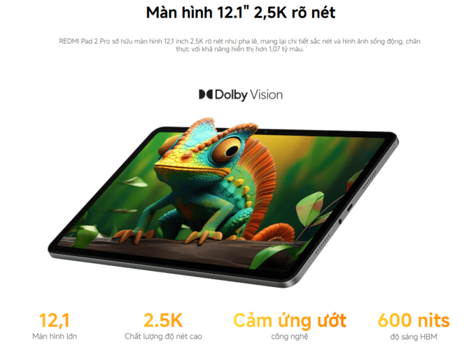 M&agrave;n h&igrave;nh giải tr&iacute; h&agrave;ng đầu với độ n&eacute;t 2.5K