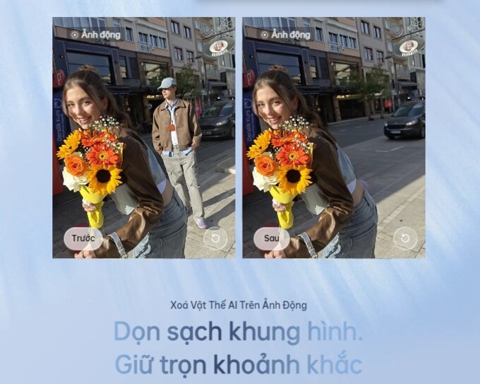 N&acirc;ng tầm s&aacute;ng tạo với AI Popout v&agrave; AI Motion Photo