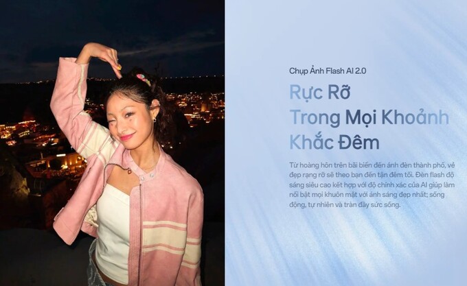 Chụp đ&ecirc;m ấn tượng với AI Flash Photography 2.0