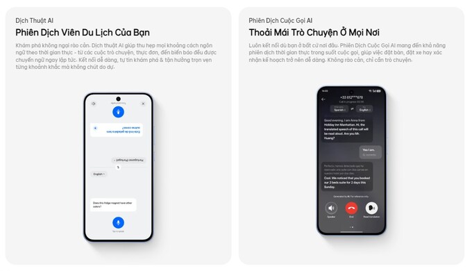Giao tiếp kh&ocirc;ng r&agrave;o cản với AI Translate v&agrave; AI Call Translator