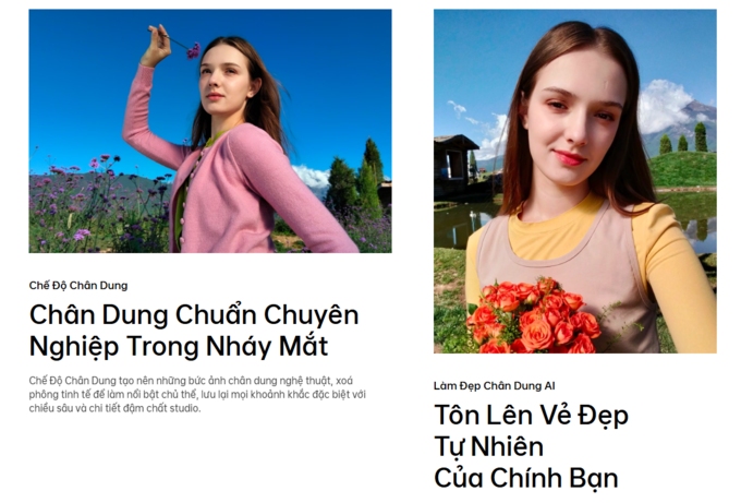 Các tính năng AI thông minh
