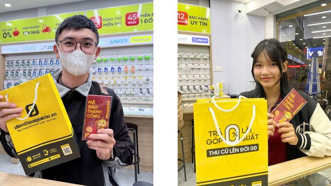 Trả g&oacute;p 0% l&atilde;i suất, dễ d&agrave;ng sở hữu iPhone