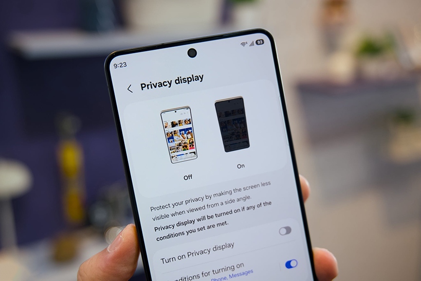 Privacy Display – Công nghệ chống nhìn trộm chủ động