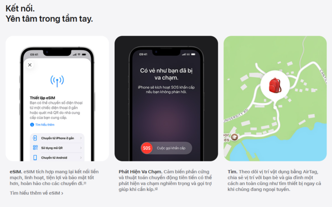 khả năng kết nối tr&ecirc;n iphone 17e