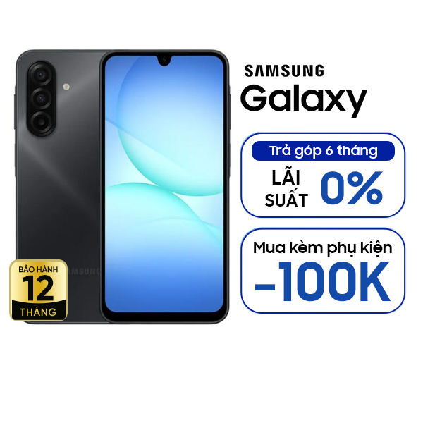 Samsung Galaxy A17 4G 4GB/128GB Chính Hãng BHĐT - Đen