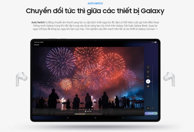 Galaxy Buds4 Pro hệ sinh th&aacute;i Galaxy