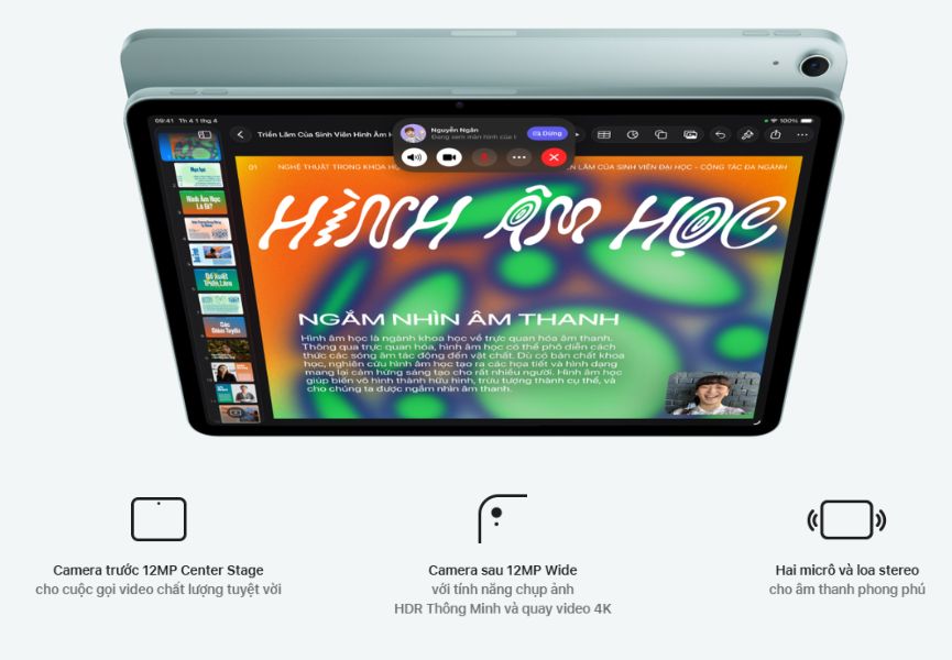 Camera 12MP, Touch ID, thời lượng pin