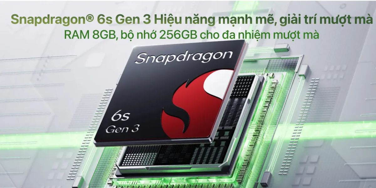 Hiệu năng mạnh mẽ với Snapdragon 685