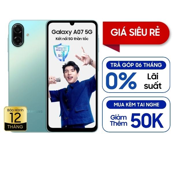 Samsung Galaxy A07 5G 4GB/128GB Chính Hãng