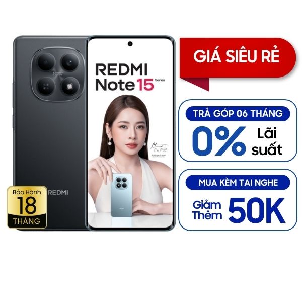 Xiaomi Redmi Note 15 8GB/128GB Chính Hãng