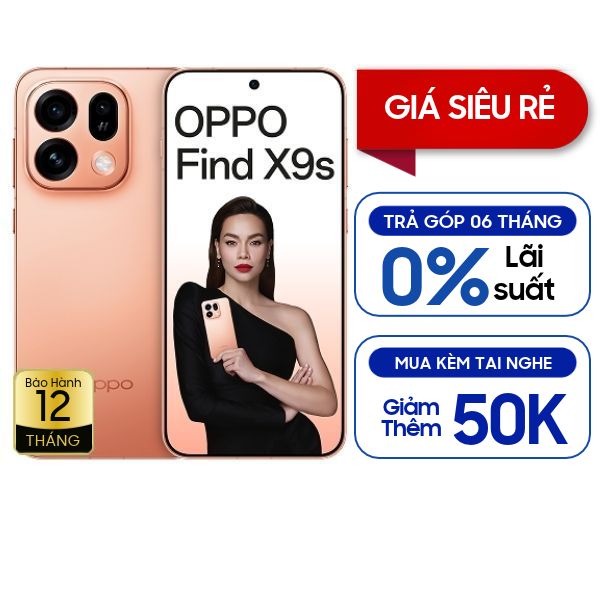 Oppo Find X9s 5G 12GB/256GB Chính Hãng