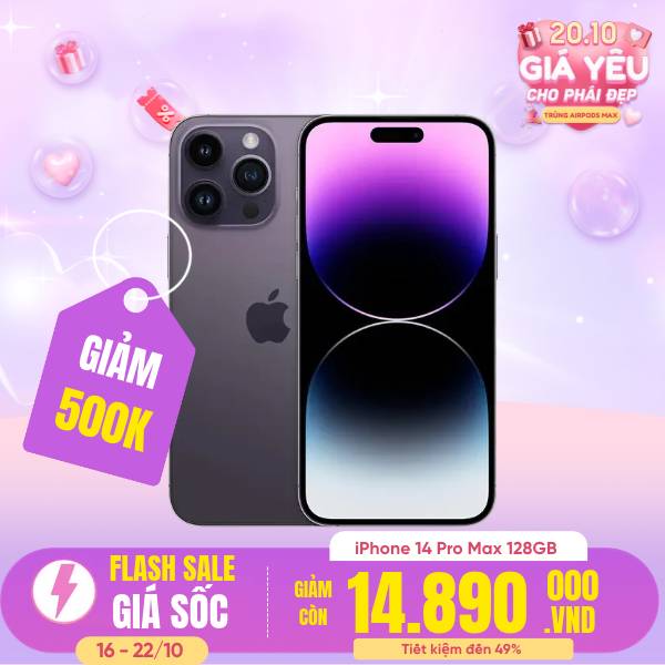 iPhone 14 Pro Max 128GB Máy Đẹp